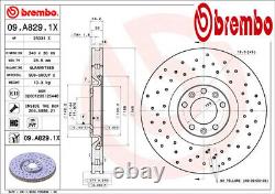 Brake Disc Brembo Xtra Drilled Front L/r Outer Diameter 340 MM Thickness 30 M